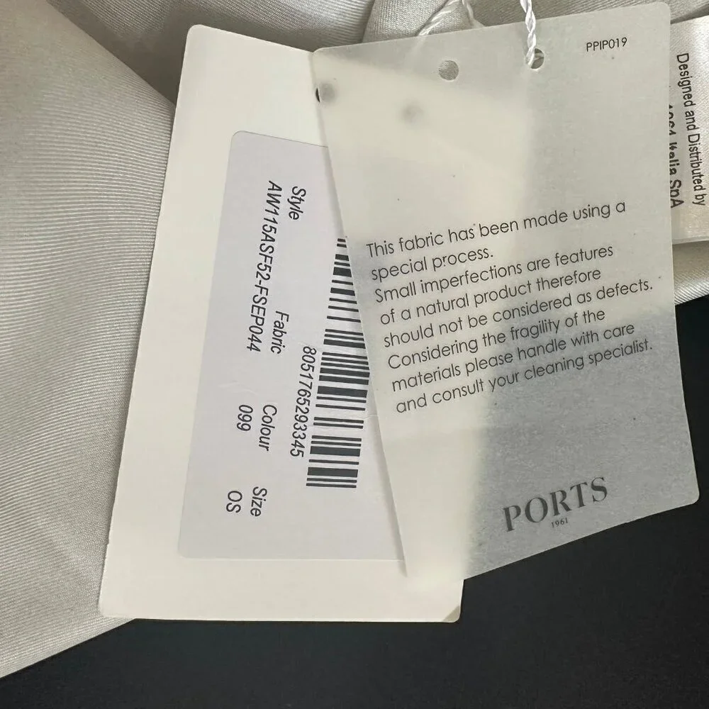 NWT Ports 1961 Christopher Makos Andy Warhol silk scarf